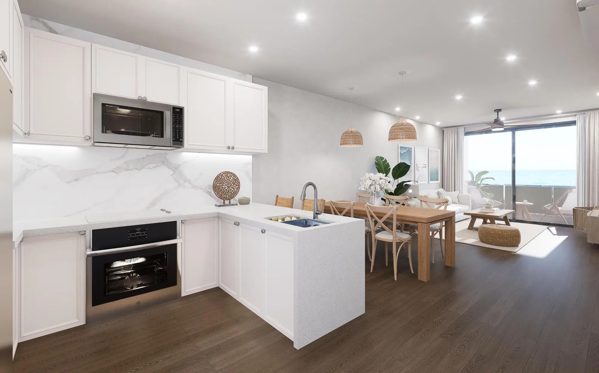 Laguna Rio – Two-Bedroom, Two-Bath Lagoon-Side Residence